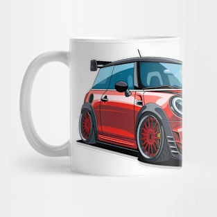 Mini GP Cartoon Red Mug